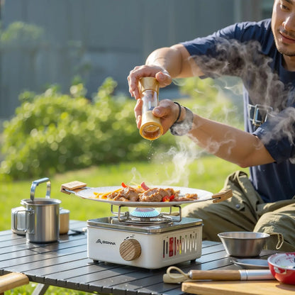 Portable Camping Gas Stove – High Firepower for Cooking Anywhere