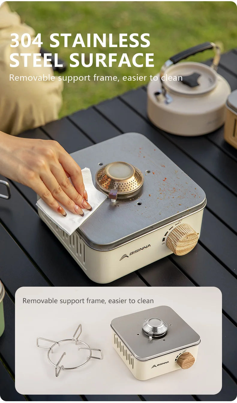 Portable Camping Gas Stove – High Firepower for Cooking Anywhere