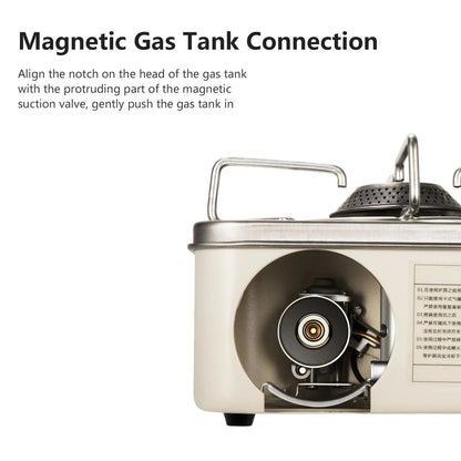 Portable Camping Gas Stove – High Firepower for Cooking Anywhere
